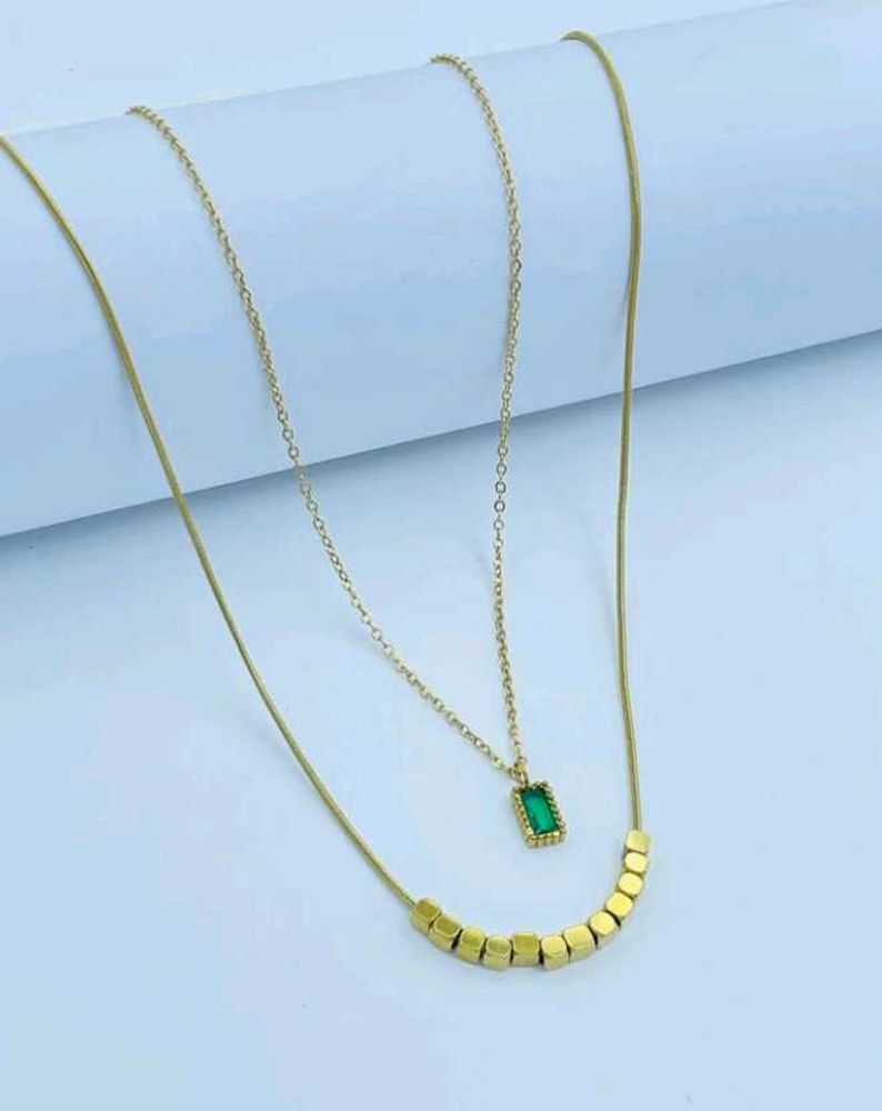 Layered Gold Necklace