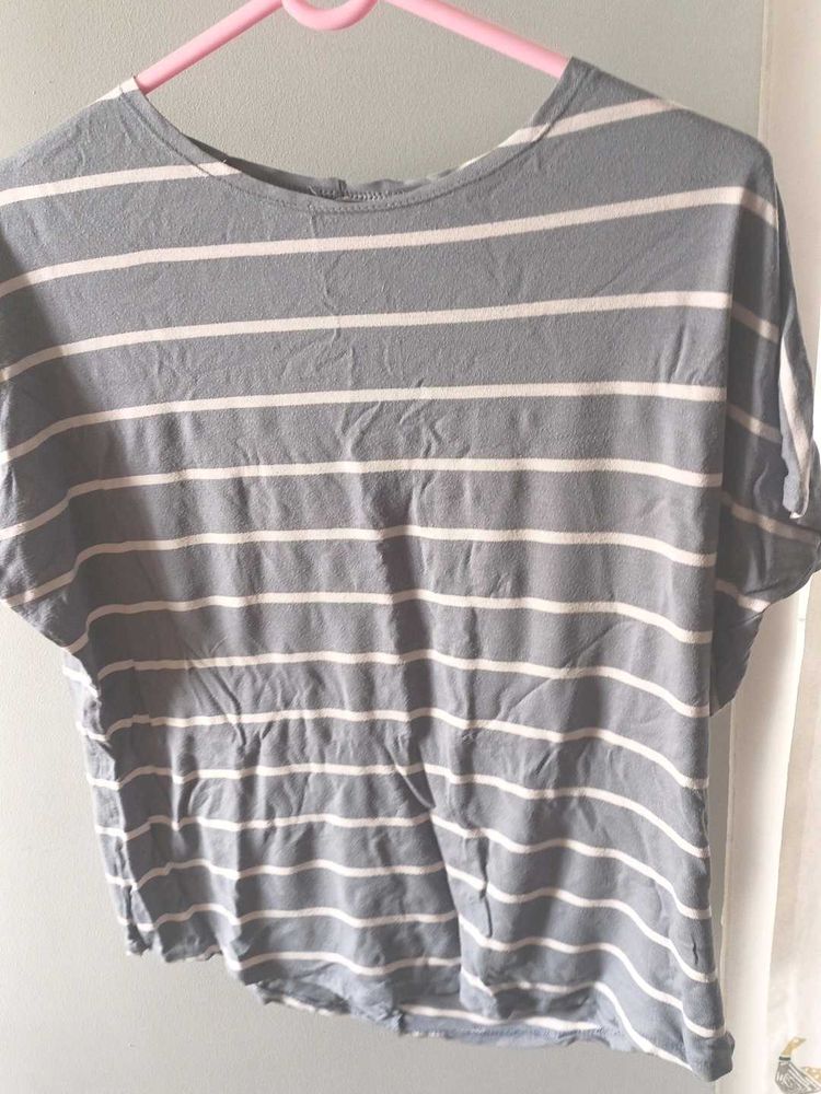 women Striped Casual Top