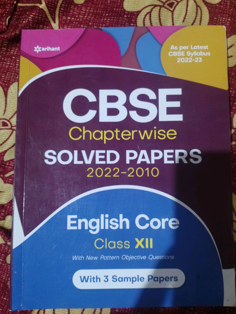 CBSE Class XII English Solved Papers