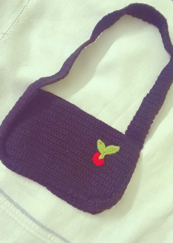 Crochet Cherry Handbag🎀