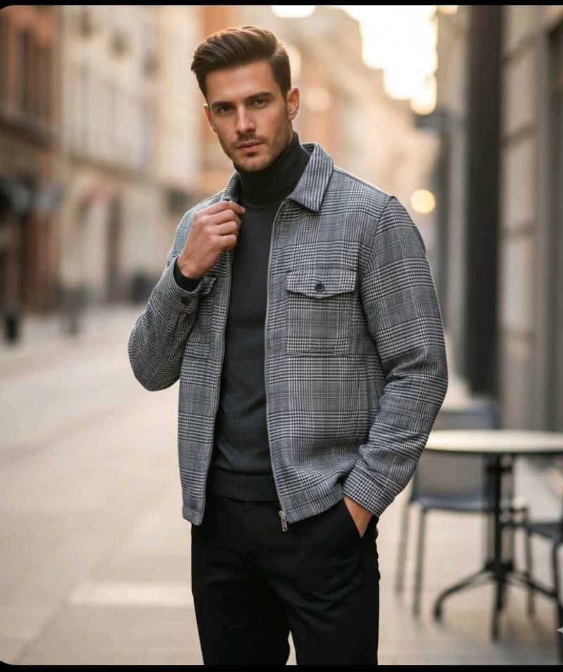 H&amp;M Plaid Shacket