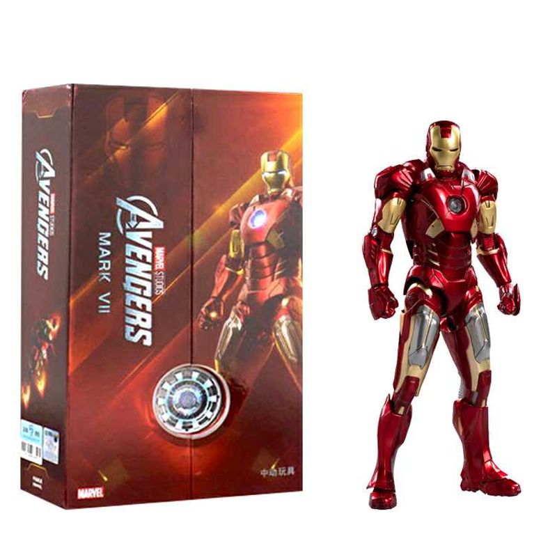 Zd Toys Avengers Iron Man Mark VII Figure