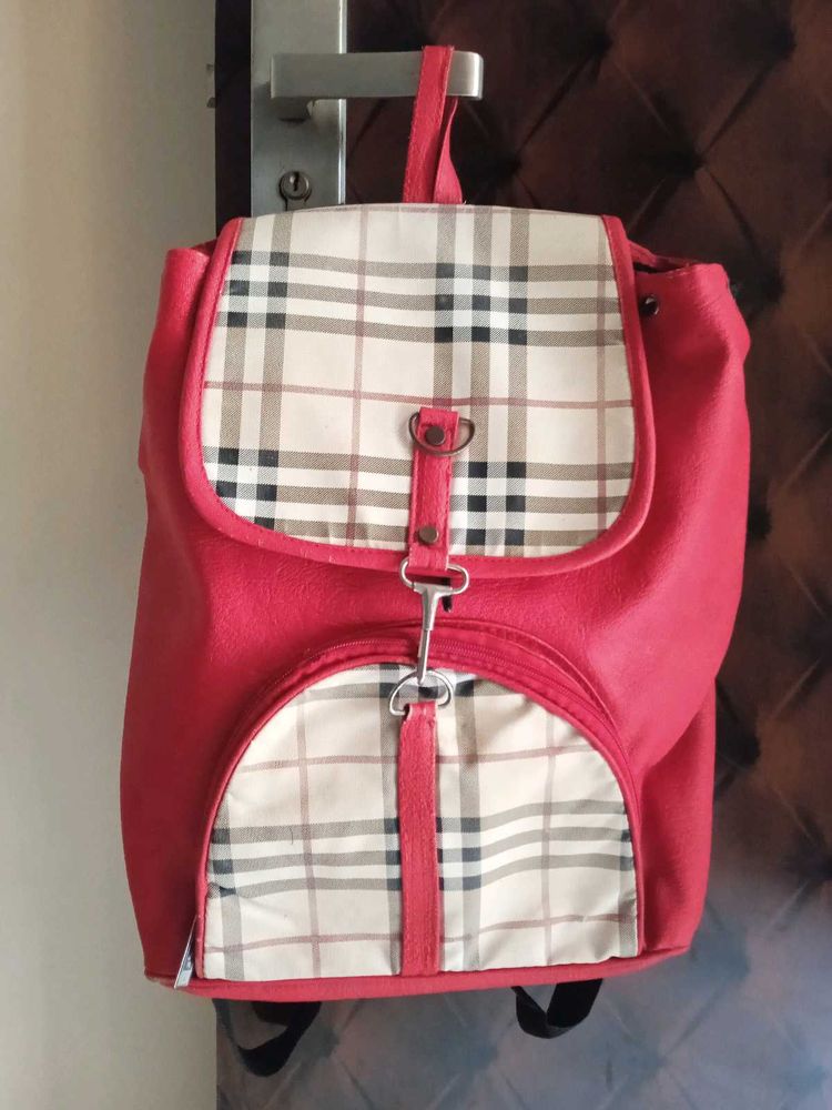 EJIS New Trend Latest Burbery Style Women Backpack