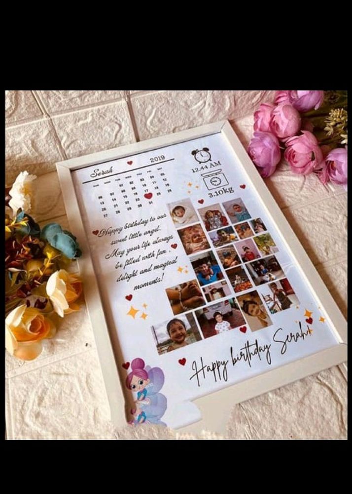 Customised Baby Chart
