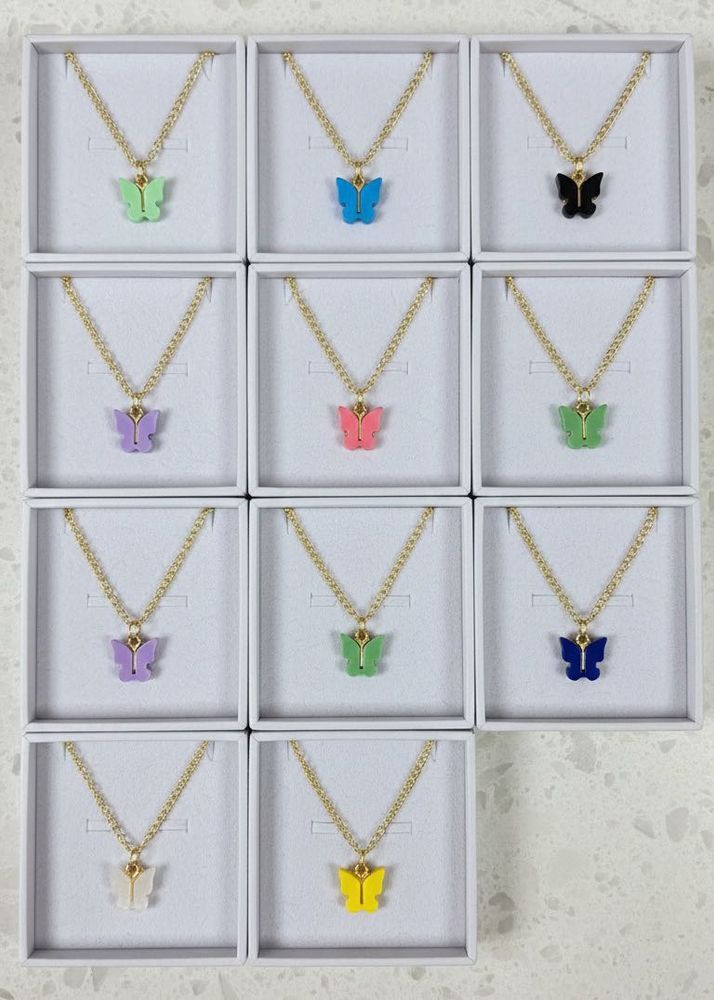 Butterfly Pendant Necklace