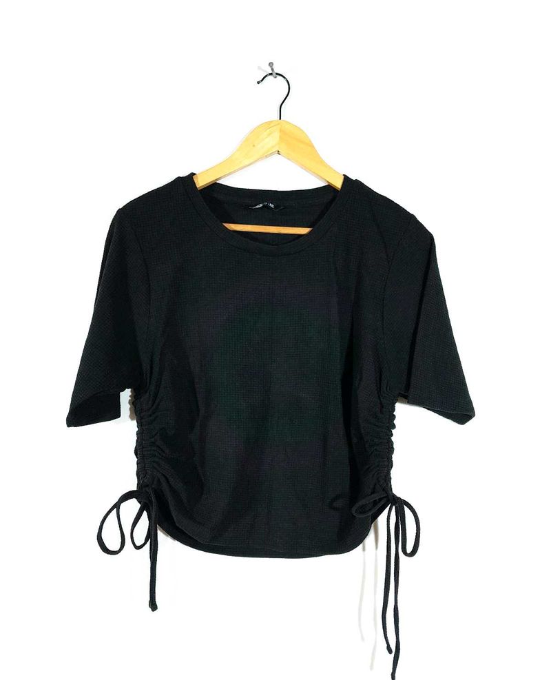 Black Crop Top For Women&#39;s