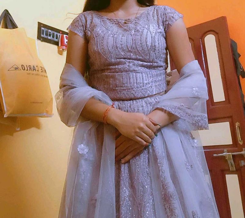 Designer Beautiful Bead Work Lehenga