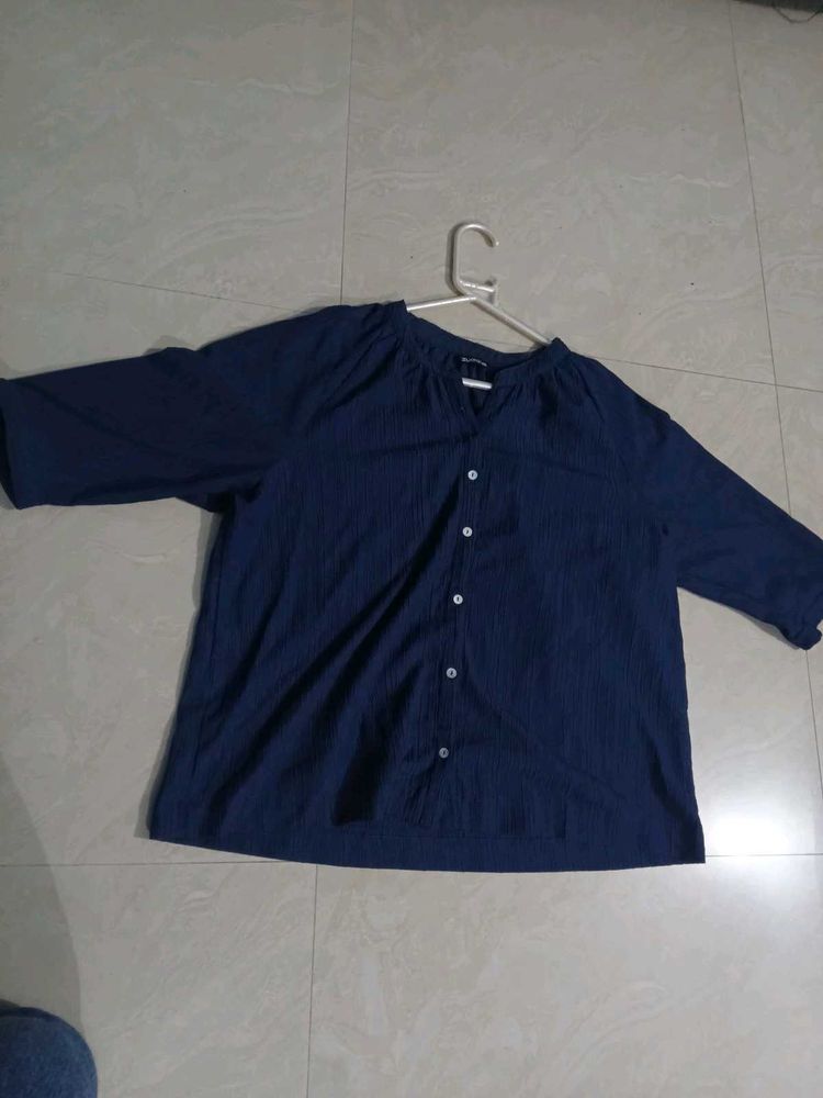 Navy Blue Top