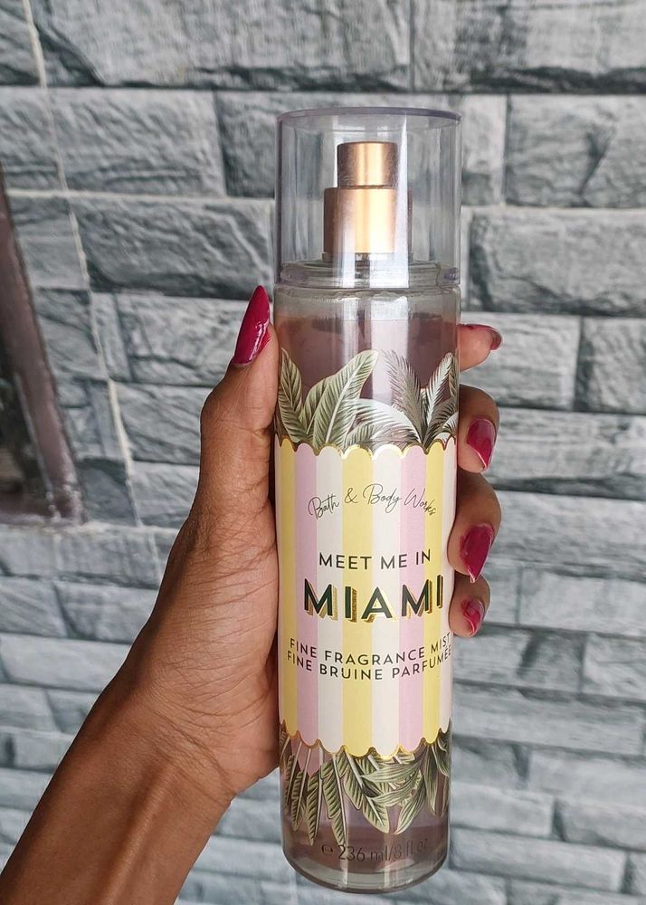 Meet Me In Miami Mist Bath &amp; Body Works