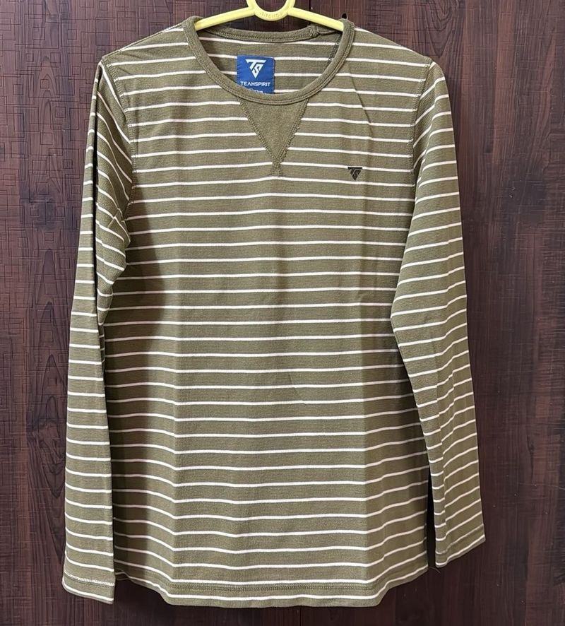 Striped Olive T-Shirt
