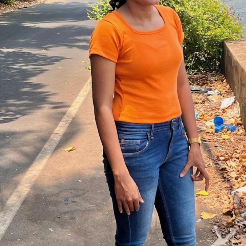 Cute crop Tshirt