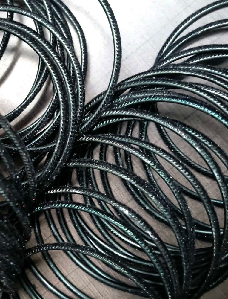 Black Velvet Bangles