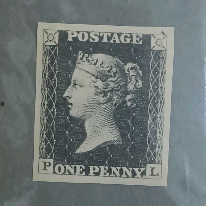 Penny black Facsimile Stamp