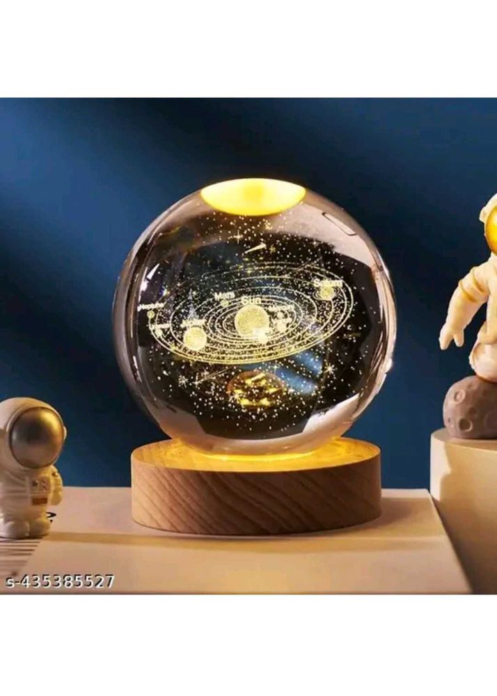Crystal Ball Solar System Night Light