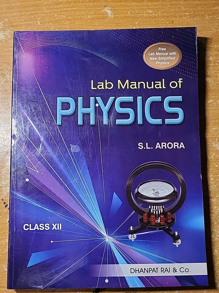 Lab Manual Of Physics (Class 12) - S.L Arora