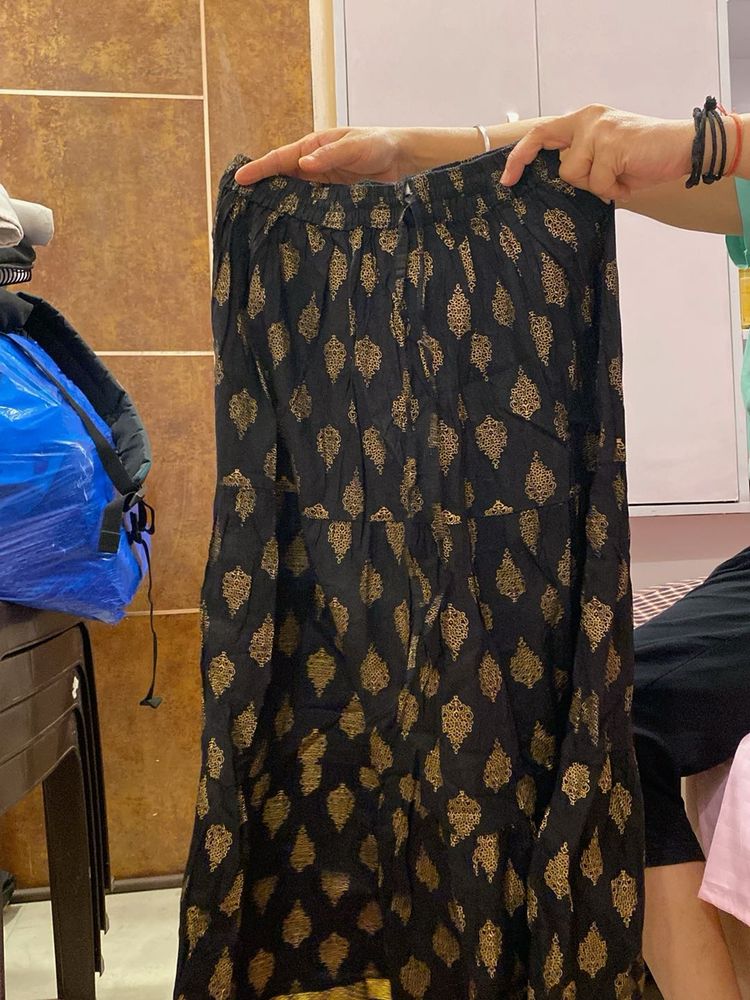 Black Ethnic Skirt