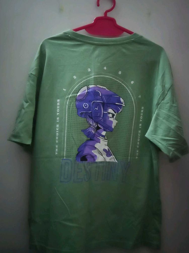 Oversized Printed Tshirt