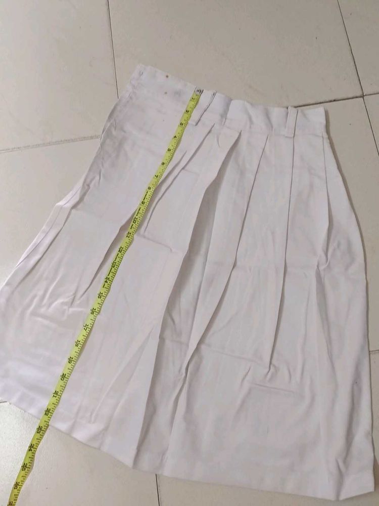 Whait Skirt For School Girl