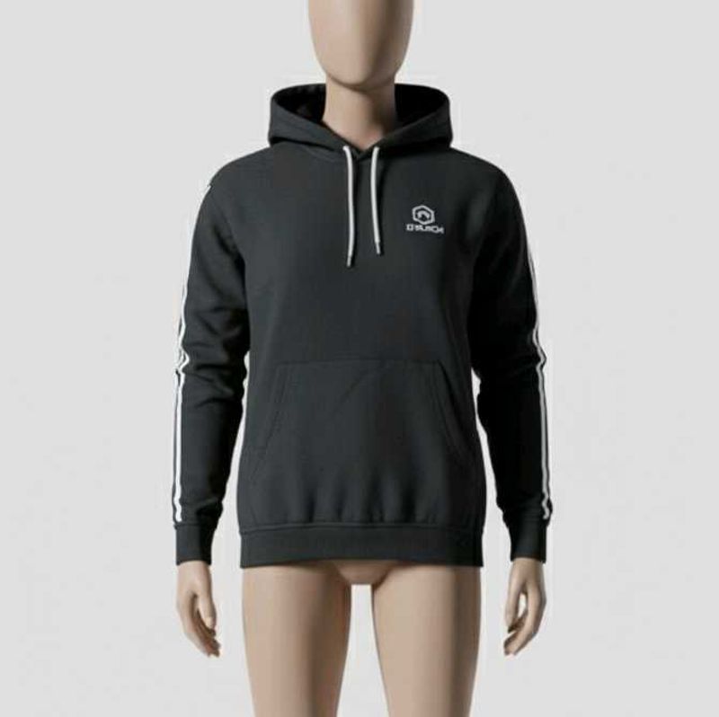 O'Black Striped Hoodie