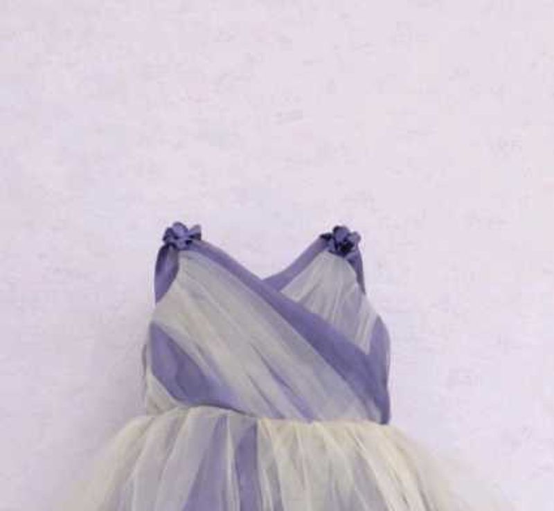 Elegant Lavender Tulle Dress