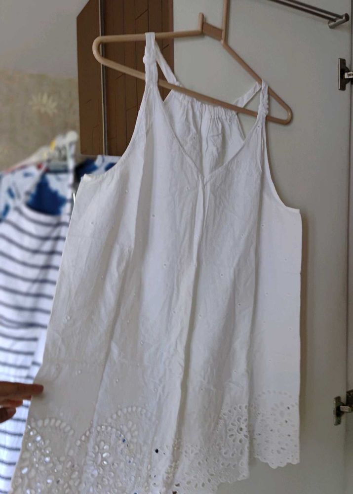 White Cotton Top