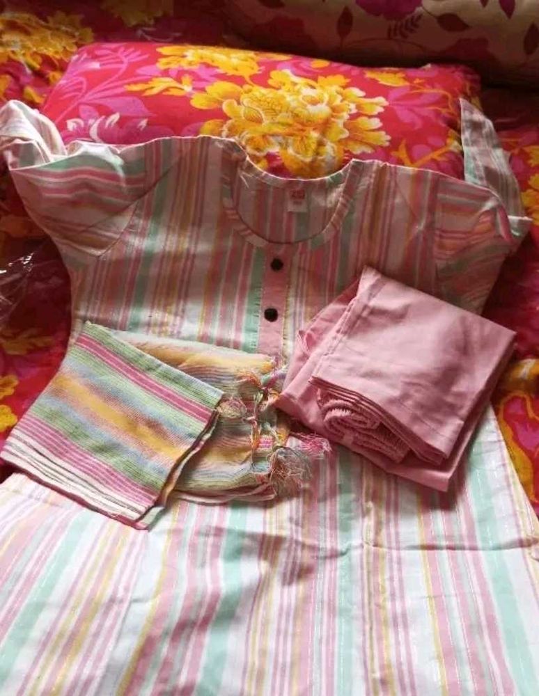 Kurti Set With Dupatta