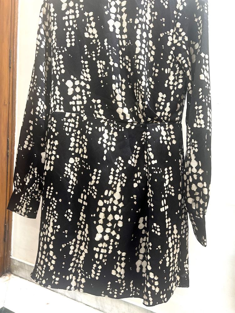 Printed Mini Dress