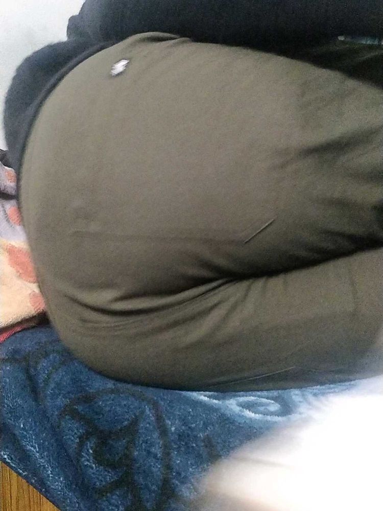 Olive Green Casual Pants