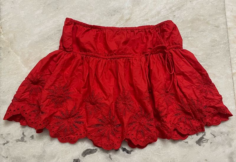Cute Red Skirt