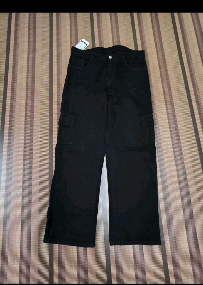 Black Cargo Pants