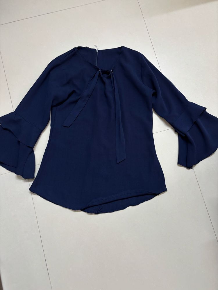 Navy Blue Top