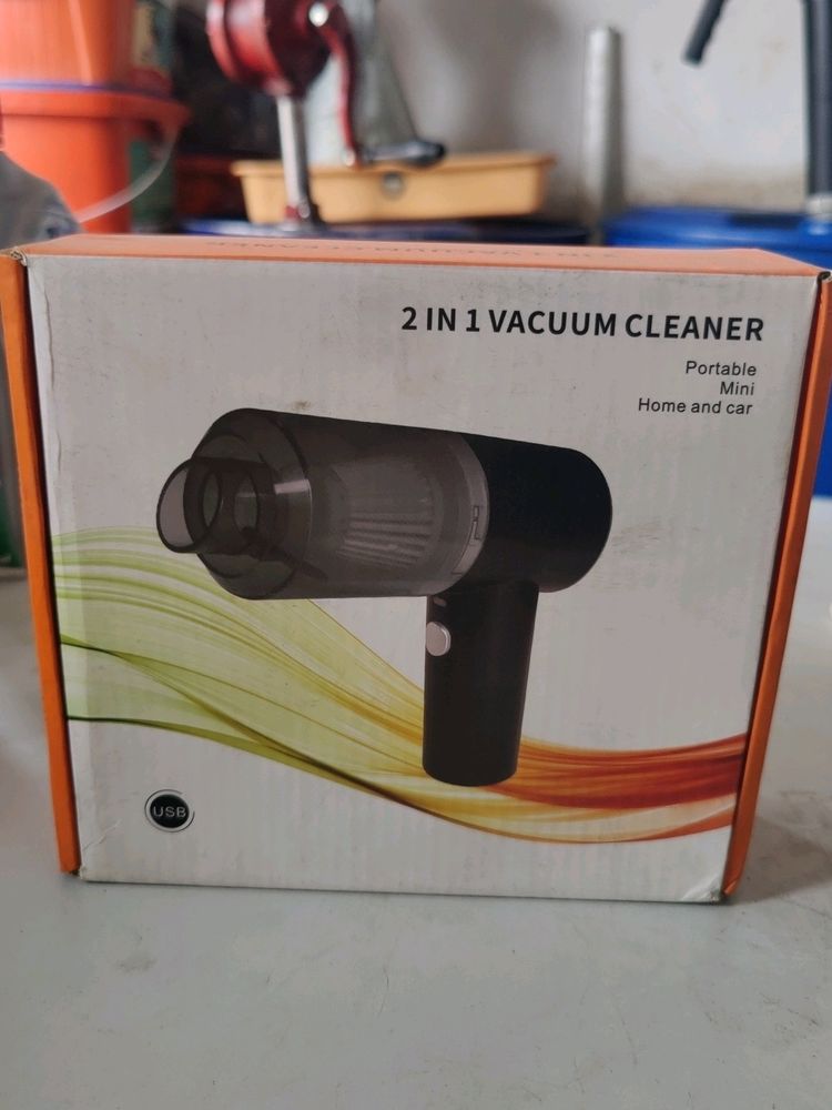 2in1 Vaccum Cleaner Portable Mini Home And Car