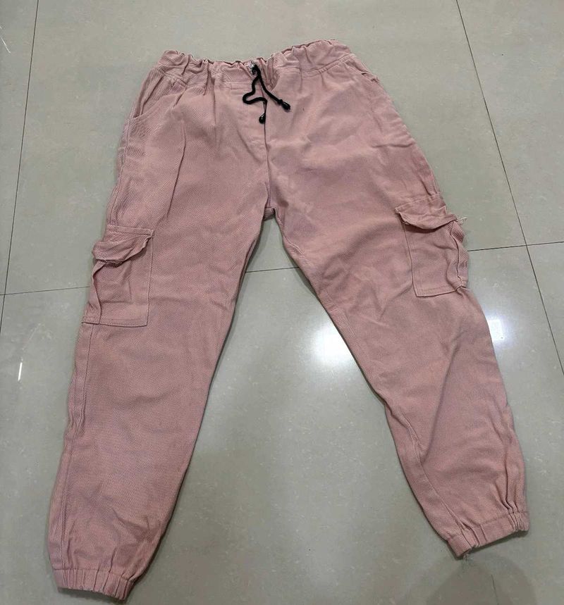 Peach Colour Track Pant