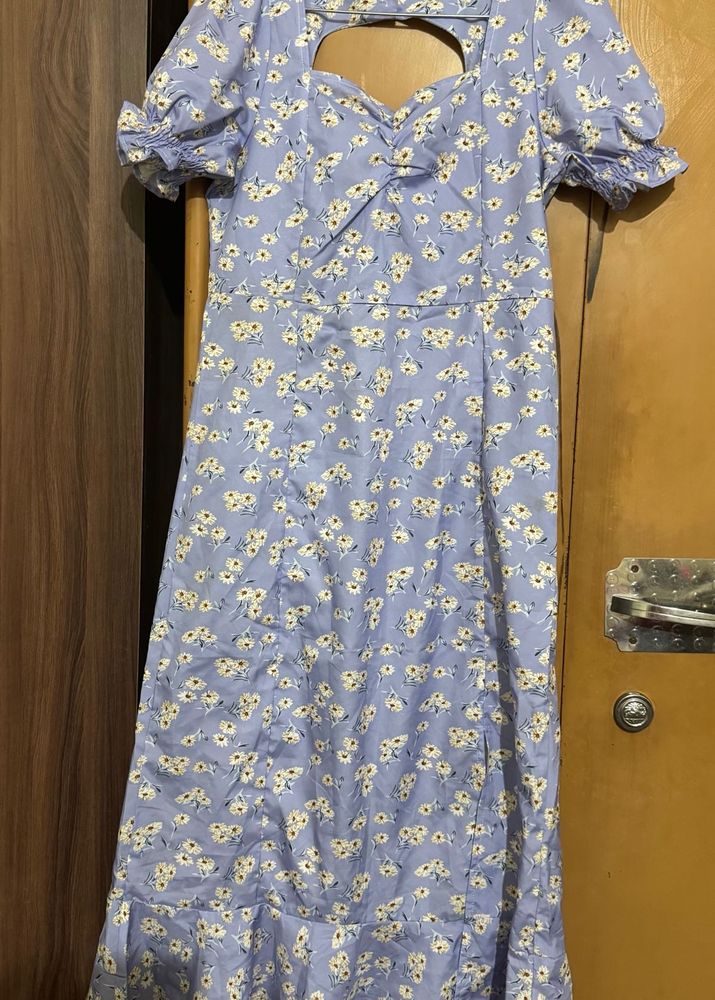 Slit Summer Dress