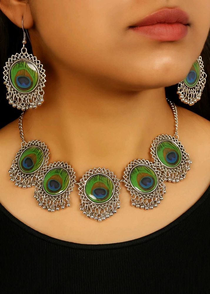 Peacock Jewelry Set