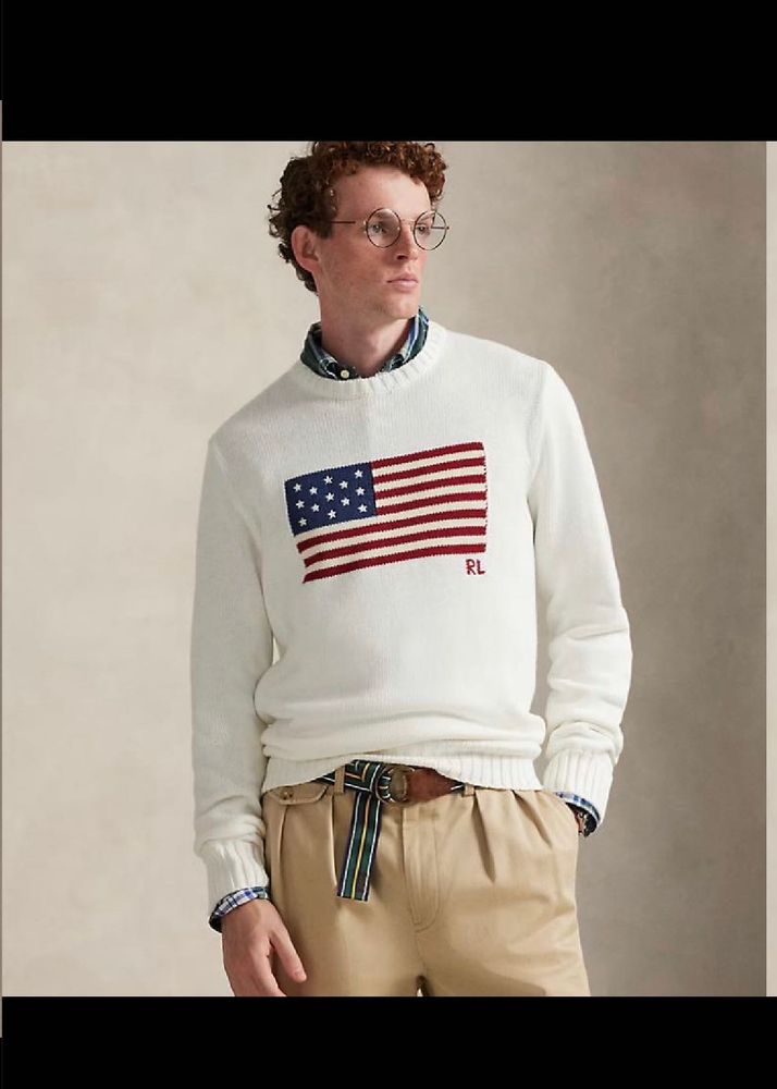 Ralph Lauren Flag Sweater