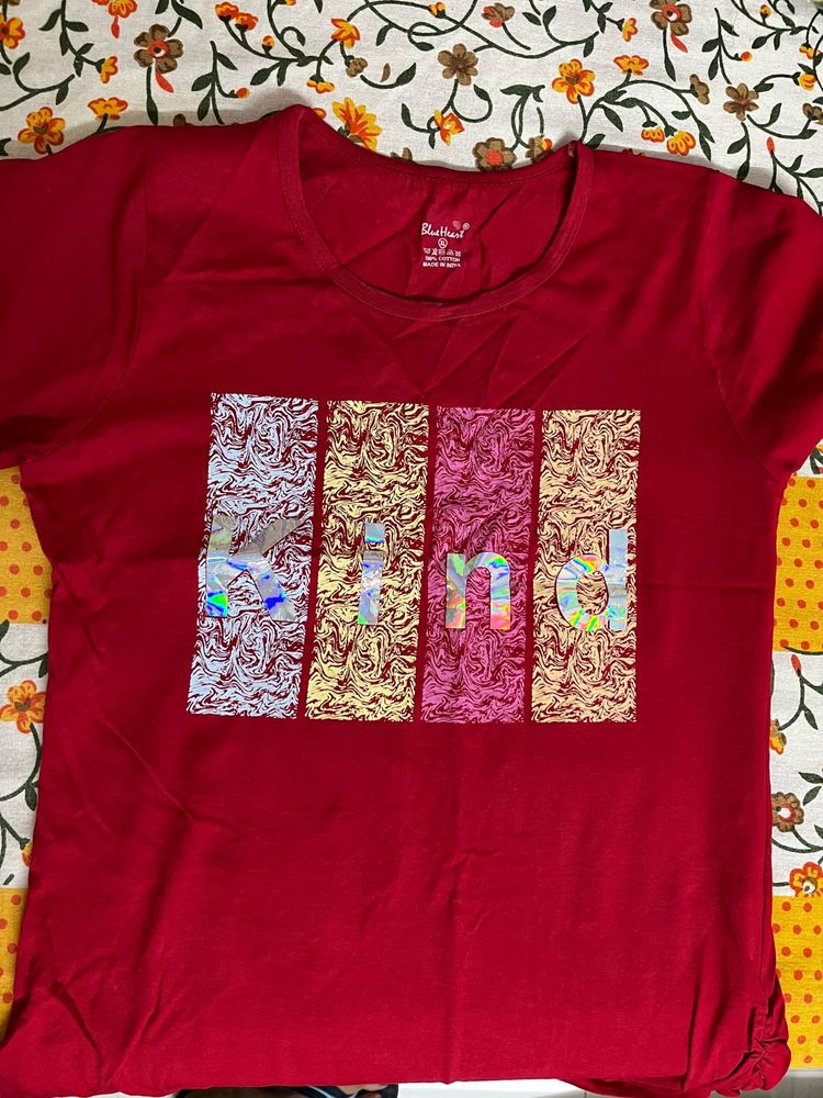 Red Graphic T-Shirt
