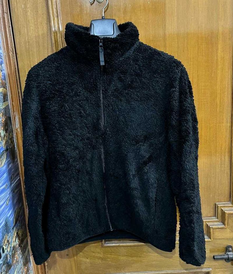 POLHAM FLUFFY FLEECE JACKET SIZE M