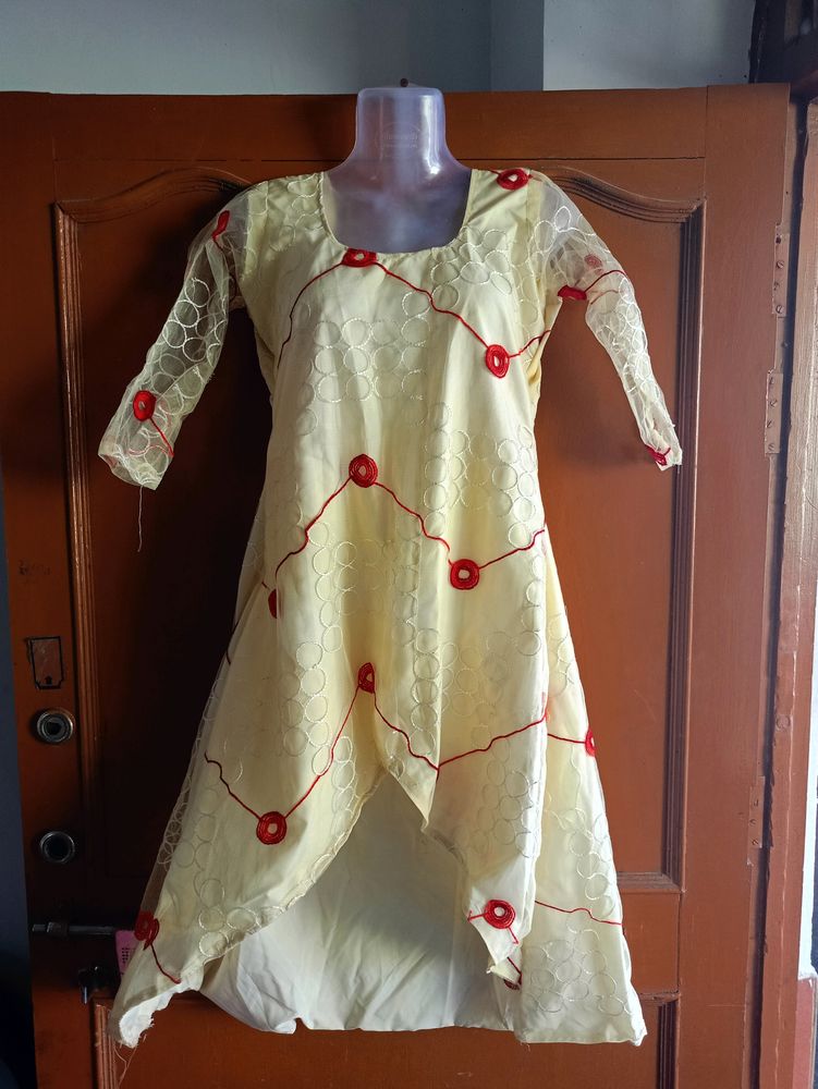 High Low Net Dress