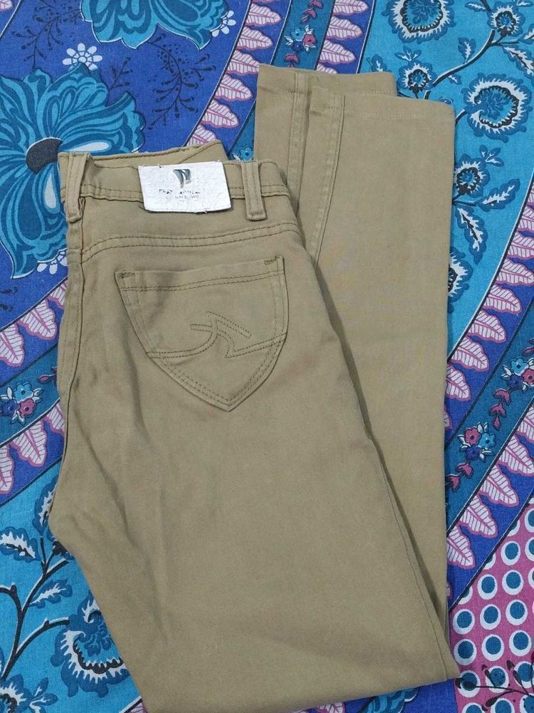 Khaki Casual Pants