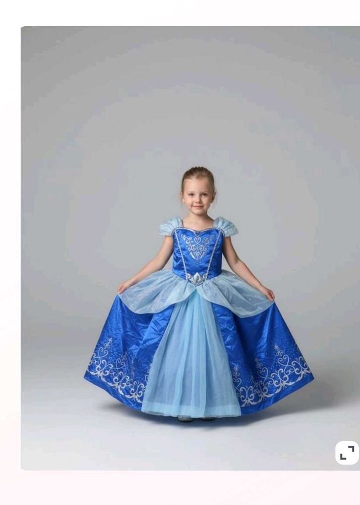 Blue Princess Costume Dress