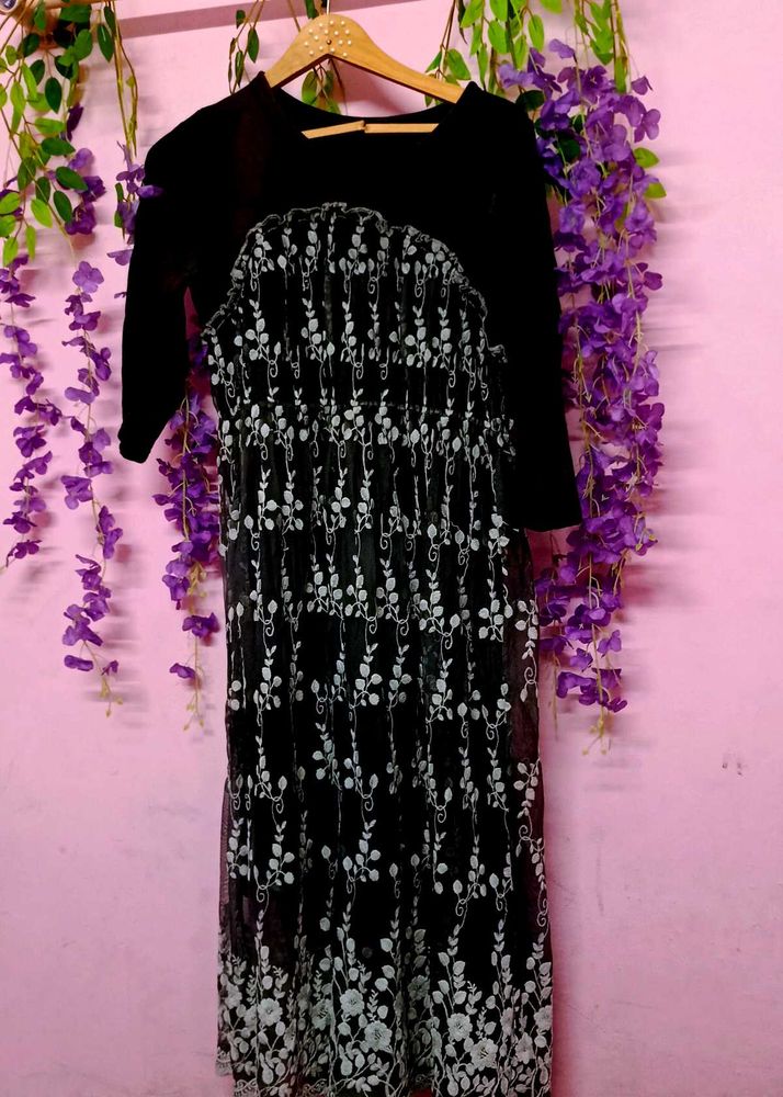 Long Net Dress