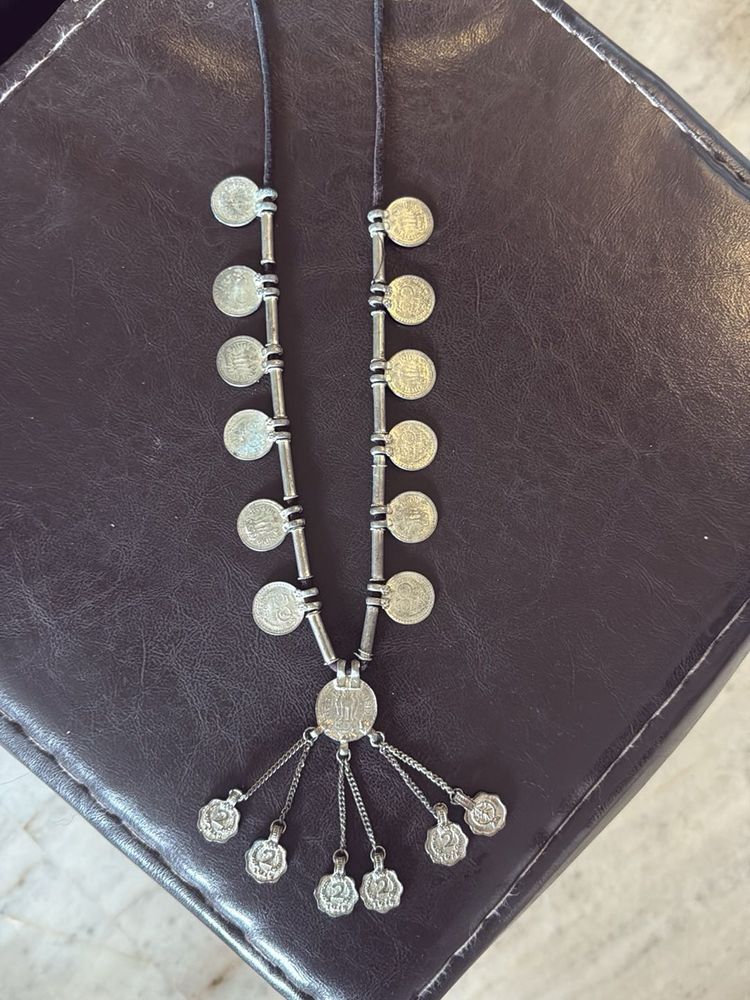 Original coin silver necklace