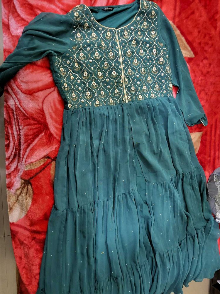 Embellished W Ethnic Women Gown