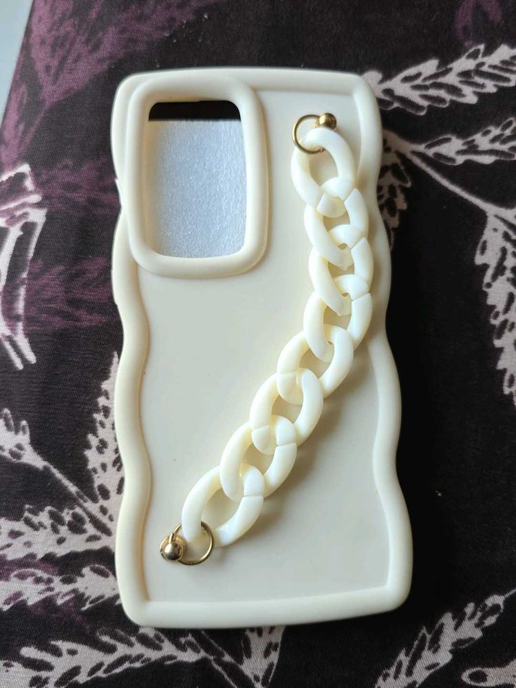 Cream Chain iPhone Case