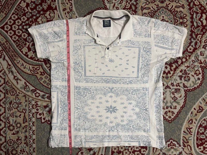 Dnmx Patterned Polo Shirt