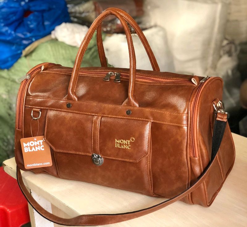 MONT BLANC TRAVEL DUFFLE BAG FOR UNISEX