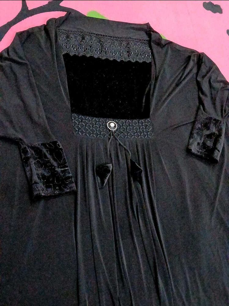 Elegant Black Abaya
