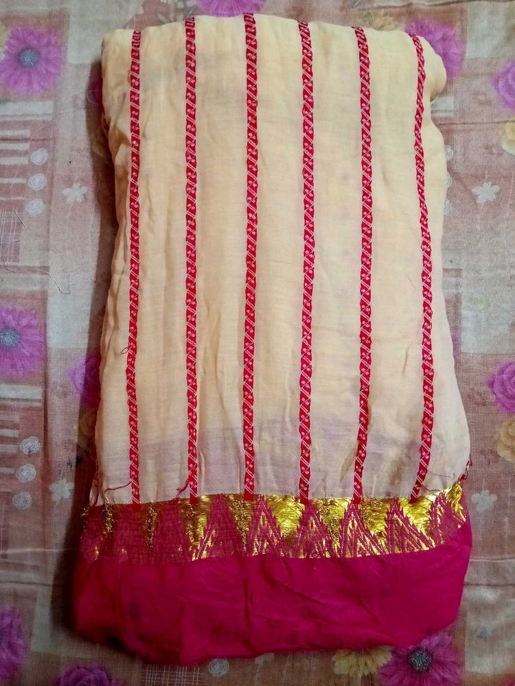 women&#39;s ethnic zari cotton saree.