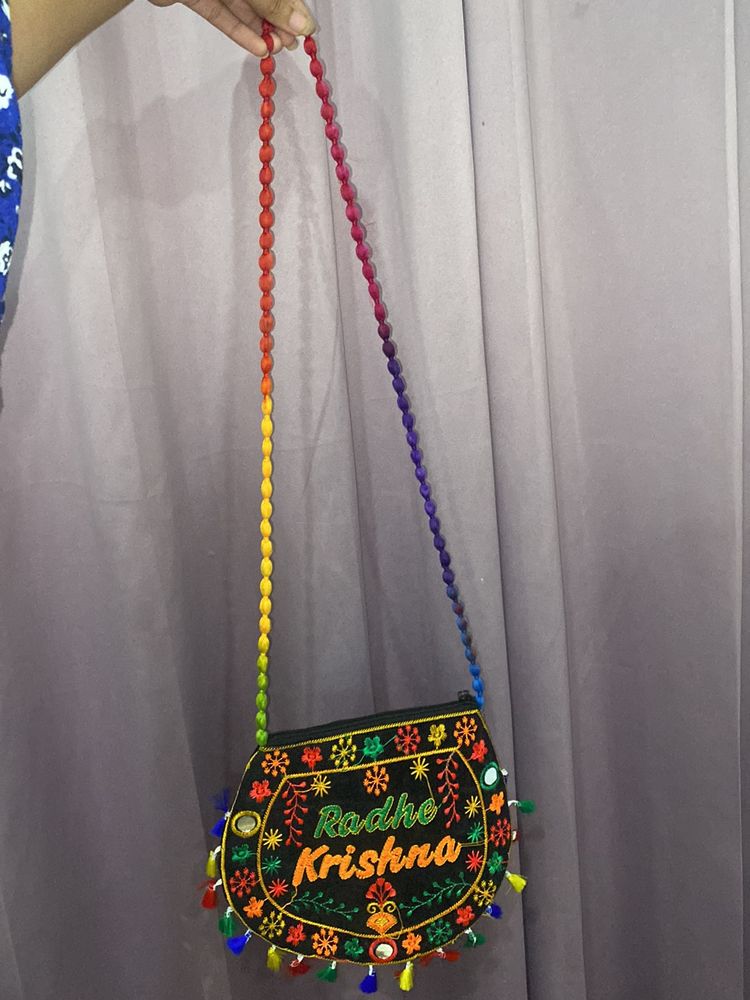 Boho Embroidery Bag Women